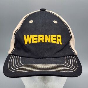 Werner Trucking Co. Trucker Mesh Strap Back Promo Advertising Adjustable Hat Cap
